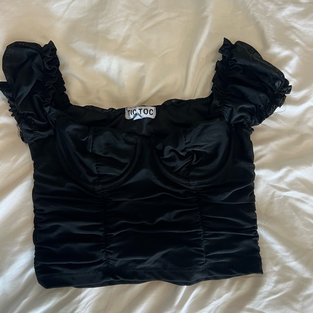 Black Women's Boutique Top